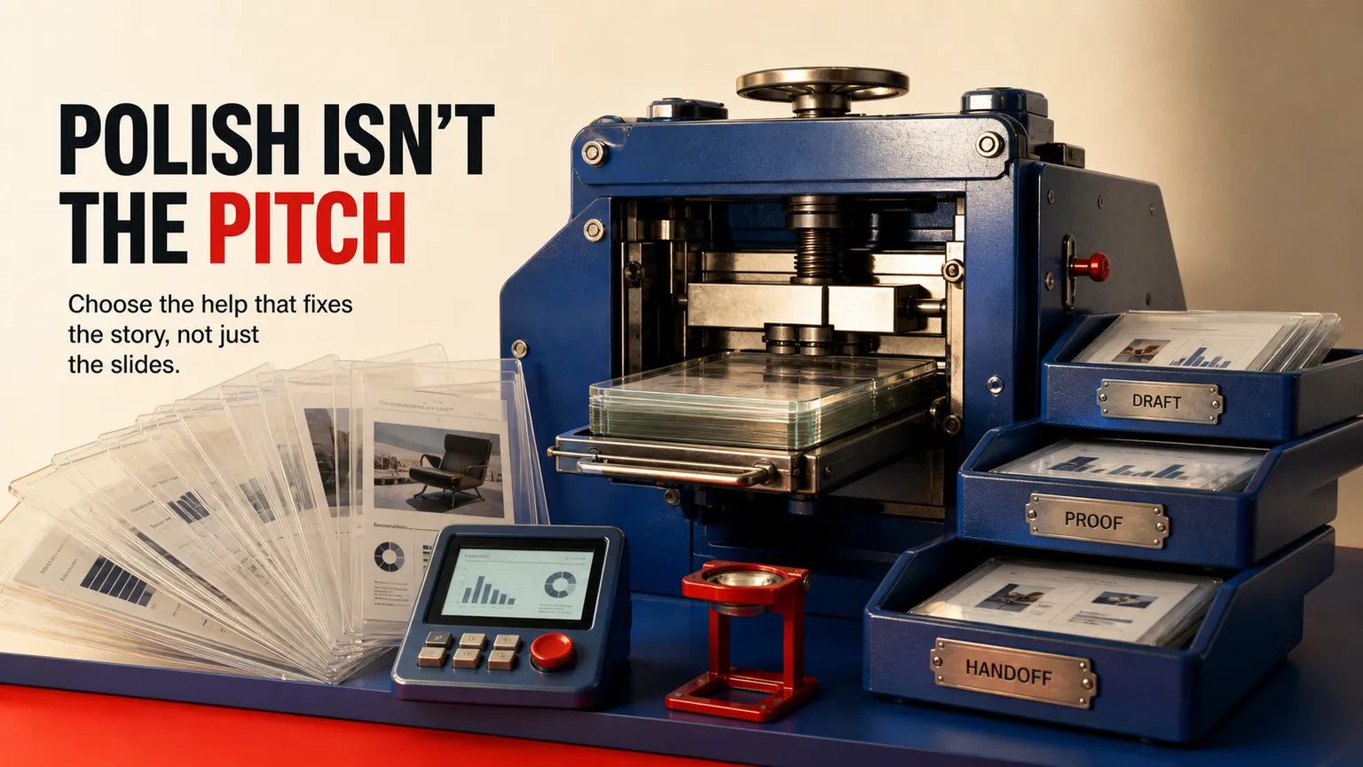 Pitch Deck Design Agency vs AI Generator: What to Buy Before a Raise